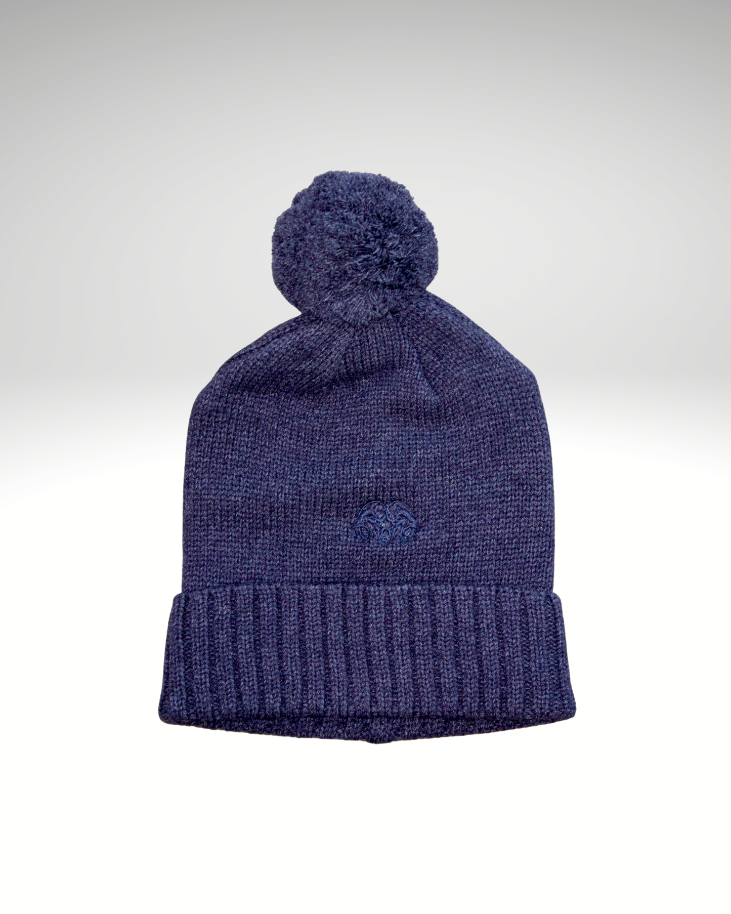 Bonnet bleu logo bleu