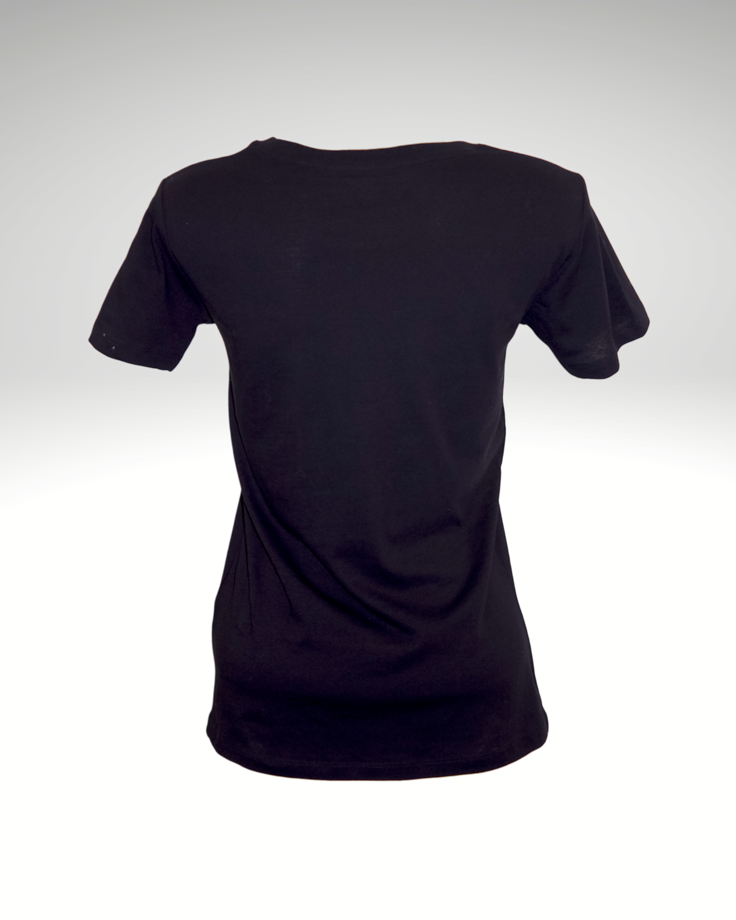 T-shirt femme noir Barbelé rouge