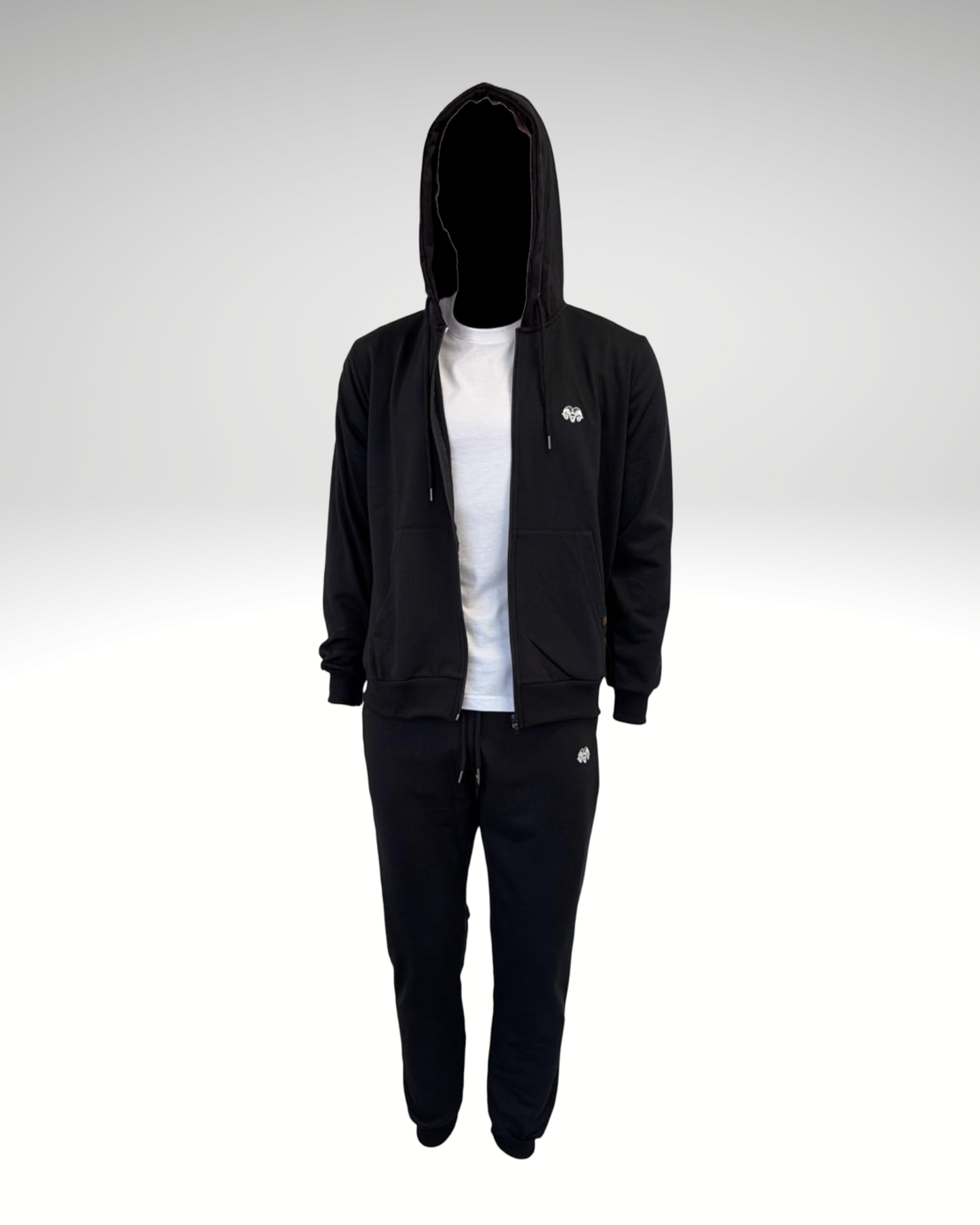 Ensemble Noir - logo blanc