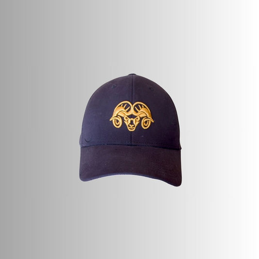 Casquette Noire - Logo Doré - Aries By JL