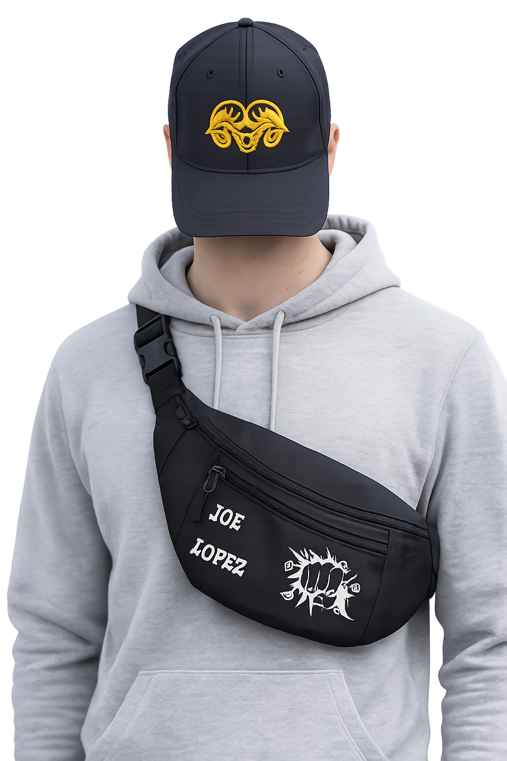 Sac bandoulière - noir