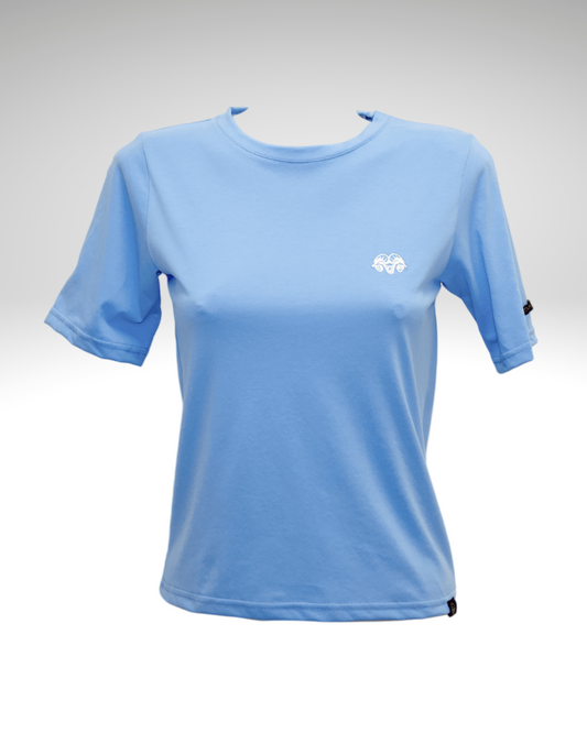 Tshirt Femme - Bleu Celeste