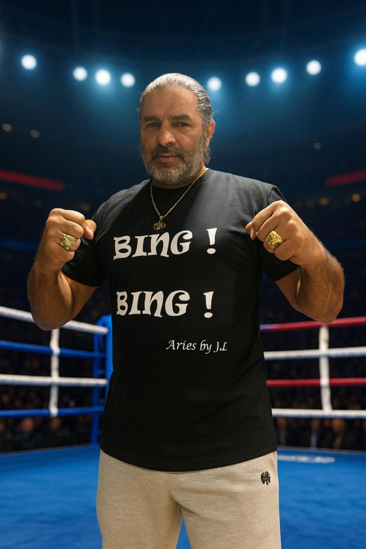 T-shirt homme noir Bing bing